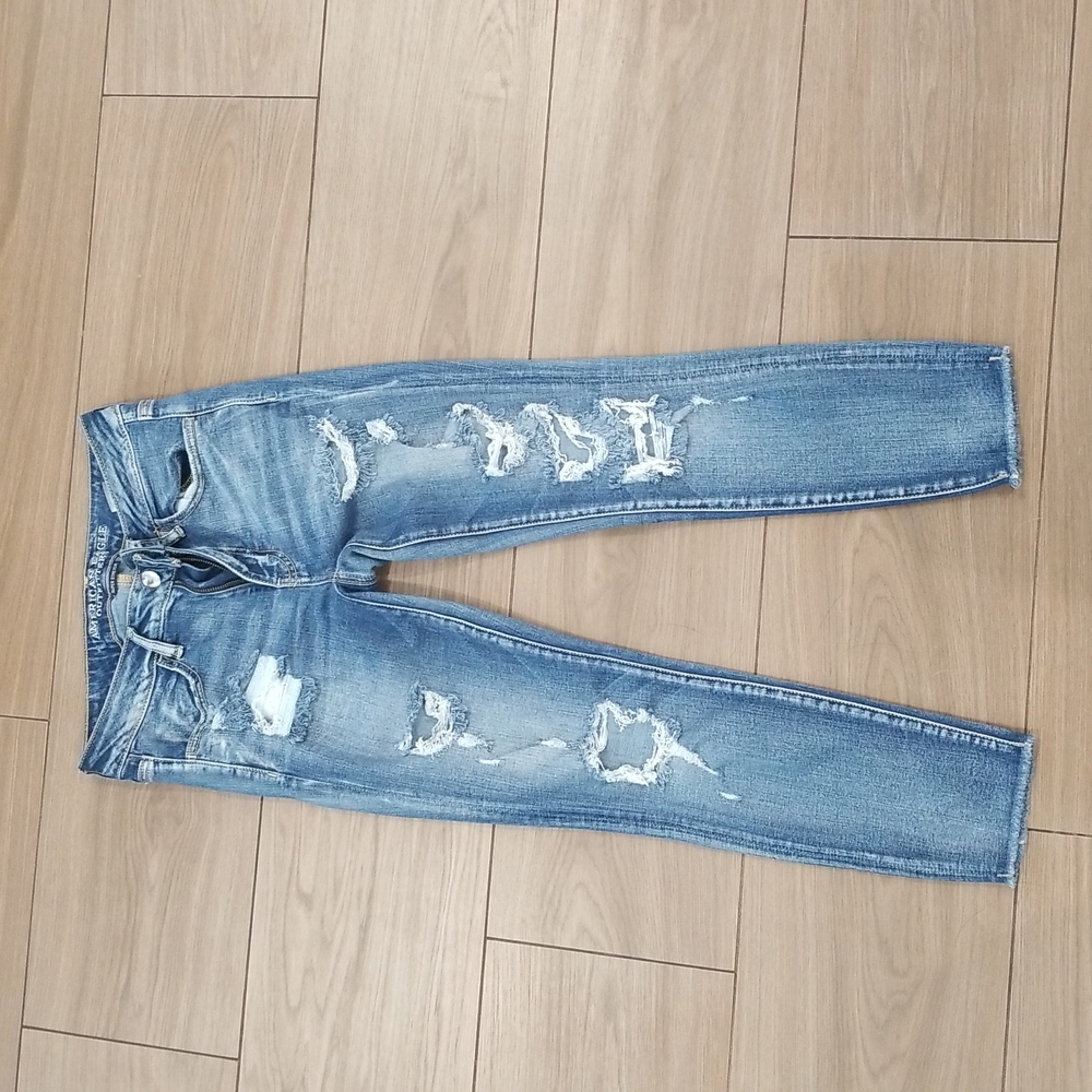 Super stretch womans jegging crop jeans